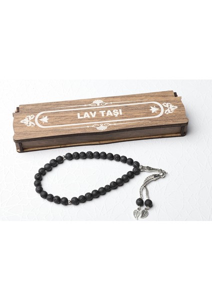 Kutulu 33 Lü Tesbih Lav Taşı