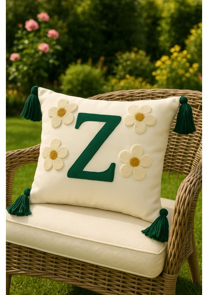 Punch Kırlent Kılıfı Harf Modeli Z