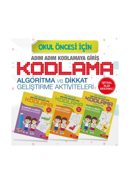 Okul Öncesi Adım Adım Kodlamaya Giriş Seti