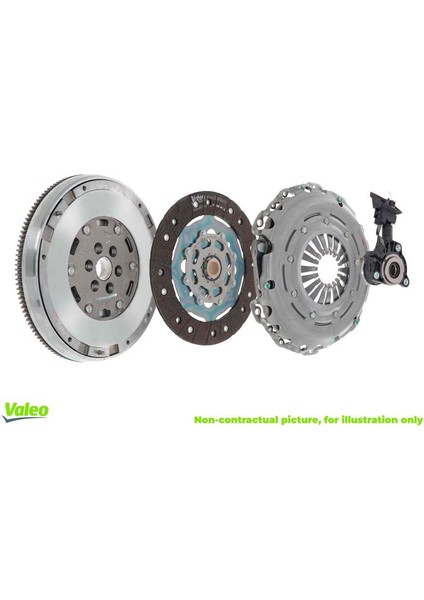 Debriyaj Seti 4lü Kit Volan Baskı Disk Rulman Renault Master Iıı 10 Opel Movano B 10 2.3dci M9T 123009802R-302057116R