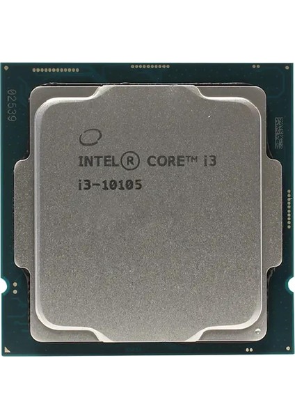 Core I3 10105 Tray 3.70GHZ 6mb Önbellek 4 Çekirdek 1200 14NM Kutusuz Işlemci