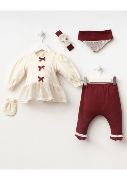 7082 Mnz Marka Olivia Yeni Doğan Hastane Çıkışı Kız 5'li Set fiyatları