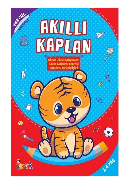 Akıllı Kaplan - Yaz Sil (Kalemli)