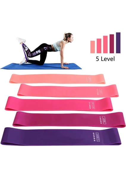 Gül Kırmızı Tarzı Fitness Eğitimi Sakız Sporları Spor Salonu Direnç Bandı Pilates Egzersiz Kauçuk Mini Kemer Crossfit Eğitim Ekipmanları Yoga Kemeri (Yurt Dışından) fiyatları