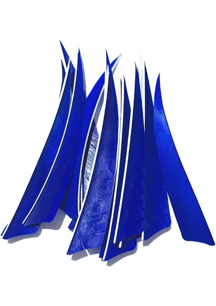 Turuncu Tarzı Inch Right Feather 9coloreld Turkey Feathers Arrow Feather Fletching Ahşapbambucarbon Arrow Okçuluk Için (Yurt Dışından)