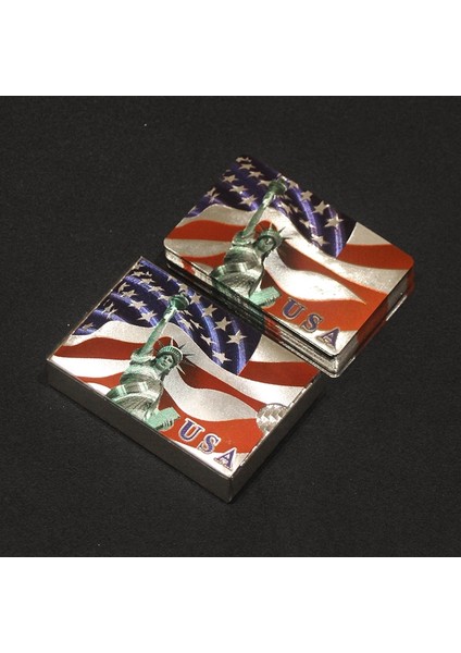 Bir Stil 2121 Yeni Geldi Özgürlük Heykeli Gümüş Folyo Poker Abd Aşınmaya Dayanıklı Smoonth 100% Pvc Entertainment Magic Tricks Pokers Hediye (Yurt Dışından) fiyatları