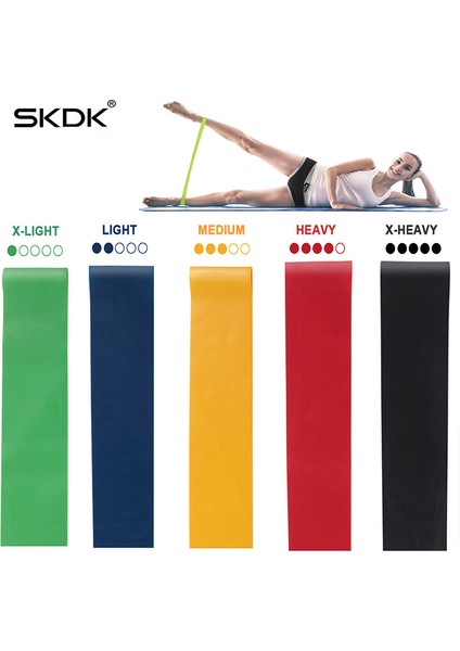 Yeşil Stil Direnç Bantları Lastik Bant Egzersiz Fitness Salonu Ekipmanları Lastik Halkalar Lateks Yoga Spor Salonu Güç Eğitimi Atletik Lastik Bantlar (Yurt Dışından) fiyatları