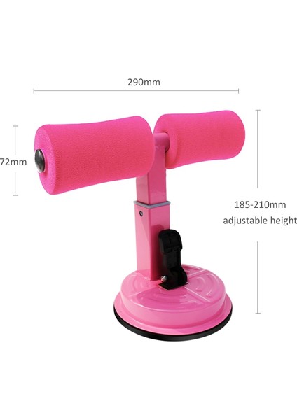 Kırmızı Stil Kadın Erkek Sit-Up Egzersiz Ince Vücut Yağ Yakma Karın Eğitmen Güçlü Emiş Egzersiz Fitness Ekipmanları Karın Egzersiz (Yurt Dışından) fırsatları