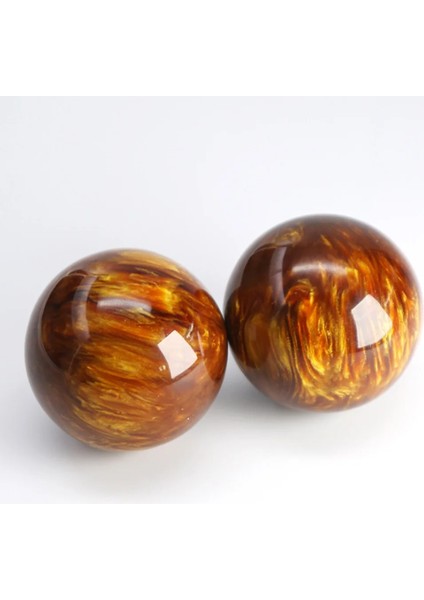 Kumral Tarzı 1 Pair Relief Chinese Baoding Home Health Relaxation Hand Massage Stress Outdoor Fitness Resin Handball Exercise Strength (Yurt Dışından) indirimleri