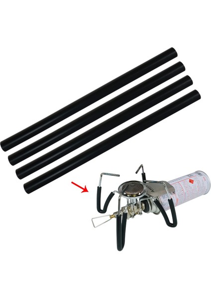 Kırmızı Stil Ampıngmoon Koruyucu Silikon Tüpler Isıya Dayanıklı Kamp Sobası Braketi Kapağı Kamp Sobası Aksesuarları (Yurt Dışından) modelleri