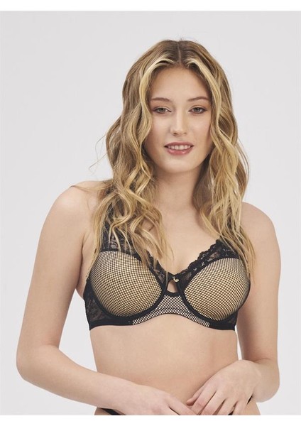 Balenli Fileli Desteksiz Sütyen