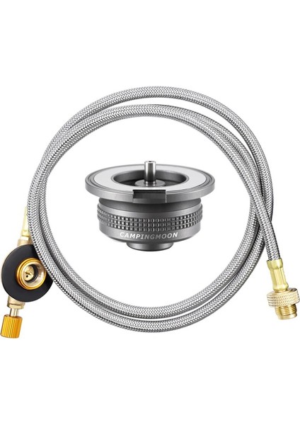 Adaptör ve Tüp Stili Açık Soba Gaz Adaptörü Bölünmüş Soba Dönüştürücü Gaz Tankı Adaptörü Kamp Pişirme Için Amping Ekipmanları Aksesuarları (Yurt Dışından) fiyatları