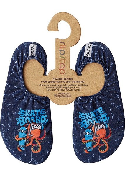 Lacivert Çocuk Deniz & Havuz Ayakkabısı Ss19120215 Skateboard
