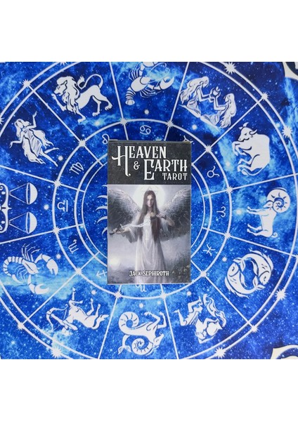 79 Adet TX220 Tarzı 2021 Trends Heaven & Earth Tarot Kartları ve Pdf Rehberlik Kehanet Güverte Eğlence Parti Masa Oyunu Kutusu (Yurt Dışından) indirimleri