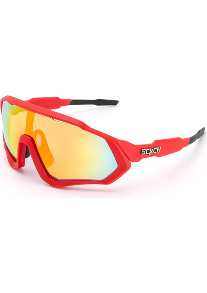 Sarı Lens Stili No.2 Boyutu Bisiklet Gözlükleri UV400 Bisiklet Gözlüğü Spor Erkekler Outdoor Binme Gözlükleri Bisiklet Gözlükleri (Yurt Dışından)