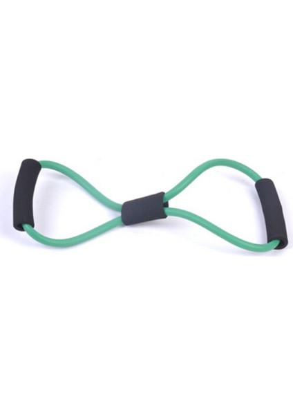 Yeşil Stil Direnç Eğitim Bantları Yoga 8 Tipi Vücut Geliştirme Fitness Ekipmanları Için Tüp Egzersiz Egzersizi (Yurt Dışından)