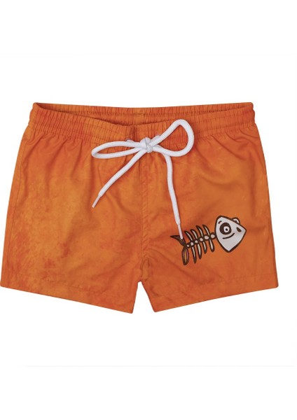 SM21120159 Jason Turuncu Erkek Çocuk Short Mayo