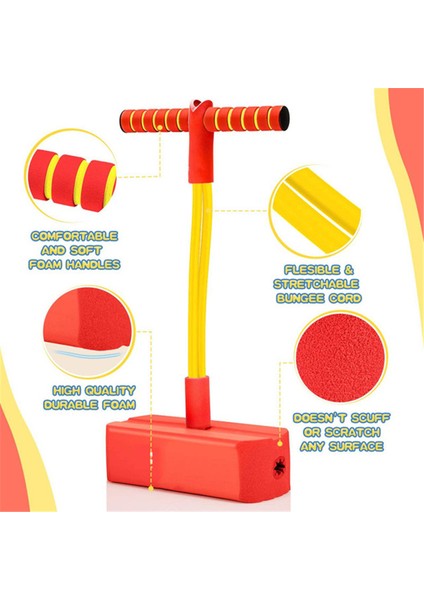 Kırmızı Stil Çocuklar Için Pogo Çubuk Jumper Açık Oyuncaklar Çocuk Kurbağa Fedai Atlama Stilts Sıçrama Kutup Çocuklar Spor Fitness Ekipmanları Oyuncaklar (Yurt Dışından) indirimleri