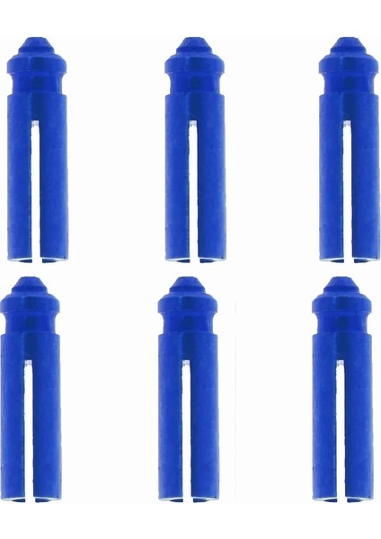 6 Adet Mavi Stil Profesyonel Alüminyum Dart Uçuşları Koruyucu Dart Aksesuarları Için Koruyucular Kapalı Dardos Dart Tahtası Oyunları 4 Renk (Yurt Dışından)