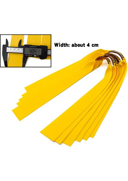 3 Adet Tarzı Yeni Genişletilmiş Düz Lastik Bant Genişliği 4 cm Adet Doğal Lateks Elastik Lastik Bant Avcılık Için Sapan Aksesuarları (Yurt Dışından)