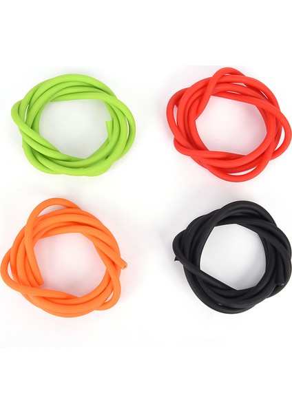 Siyah Stil Doğal Lateks Sapanlar Beş Renk Kauçuk Tüp Avcılık Çekimi Için 1m 1.7x Çapı Yüksek Elastik Boru Bandı Aksesuarları (Yurt Dışından) fırsatları