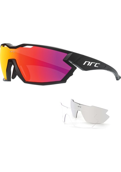 No.5 Tarzı Şeffaf-3elns Nrc Erkekler Güneş Gözlüğü Bisiklet Sürme Koruma Bisiklete Binme Yol Güneş Gözlüğü Mtb Yol Bisikleti Sürüş Balık Tutma Sürme Güneş Gözlükleri Kadın (Yurt Dışından)