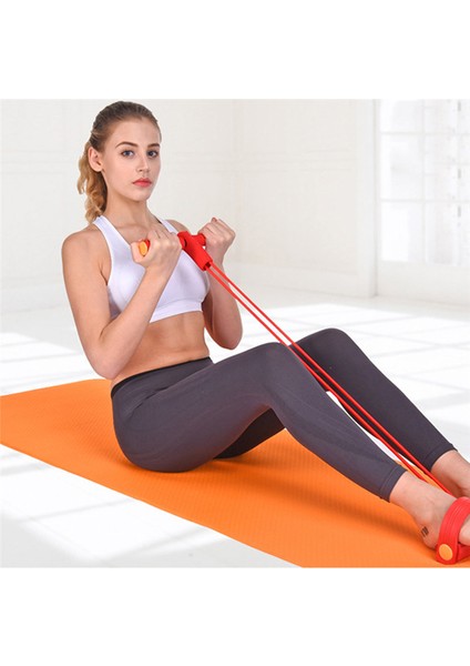 Yeşil Stil 4 Tüp Güçlü Fitness Yoga Direnç Bantları Lateks Pedalı Sit-Up Yoga Fitness Dişli Çekme Pedalı (Yurt Dışından) fiyatları