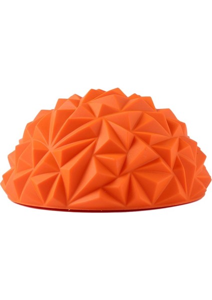 Turuncu Tarzı Yoga Yarım Top Fiziksel Fitness Ekipmanları Egzersiz Dengesi Tükenmez Masaj Basamak Taşları Spor Salonu Yoga Pila Için Pvc Denge Bölmeleri (Yurt Dışından)