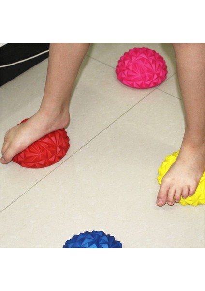 Turuncu Tarzı Yoga Yarım Top Fiziksel Fitness Ekipmanları Egzersiz Dengesi Tükenmez Masaj Basamak Taşları Spor Salonu Yoga Pila Için Pvc Denge Bölmeleri (Yurt Dışından) indirimleri