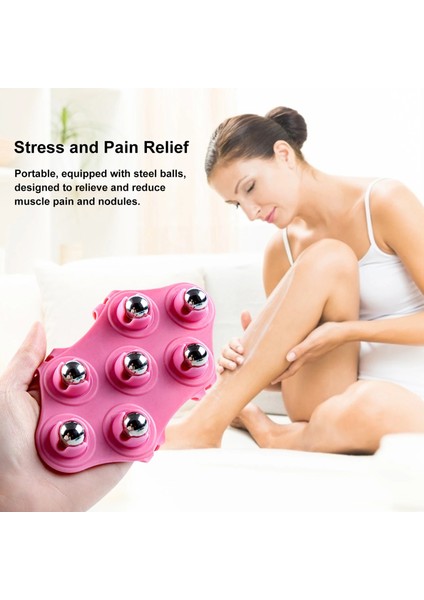 Mavi Stil New Dragon Ball Leg Massager Muscle Relaxation Magnetic Bead Meridian Brush Japanese Ball Beauty Leg Massager (Yurt Dışından) indirimleri