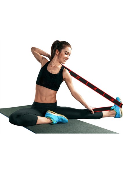Mavi Stil Profesyonel Jimnastik Yetişkin Latin Antrenman Bantları Çok Fonksiyonlu Pilates Yoga Streç Direnç Bantları Fitness Elastik Bant (Yurt Dışından) modelleri