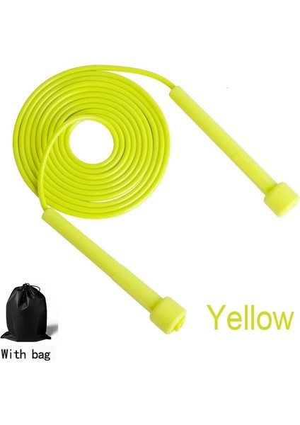 Sarı Stil 280CM Atlama Ipi Pvc Taşınabilir Fitness Ekipmanları Evde Egzersiz Spor Salonu Atlama Ipi Atlama Ipi Egzersiz Ekipmanları Erkekler Kadınlar (Yurt Dışından)