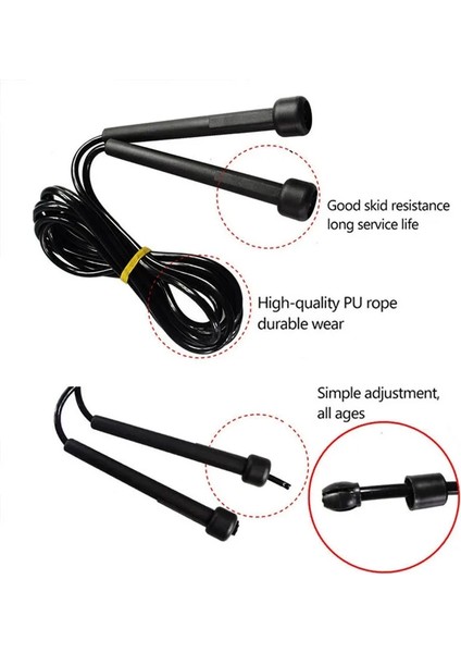 Sarı Stil 280CM Atlama Ipi Pvc Taşınabilir Fitness Ekipmanları Evde Egzersiz Spor Salonu Atlama Ipi Atlama Ipi Egzersiz Ekipmanları Erkekler Kadınlar (Yurt Dışından) fırsatları