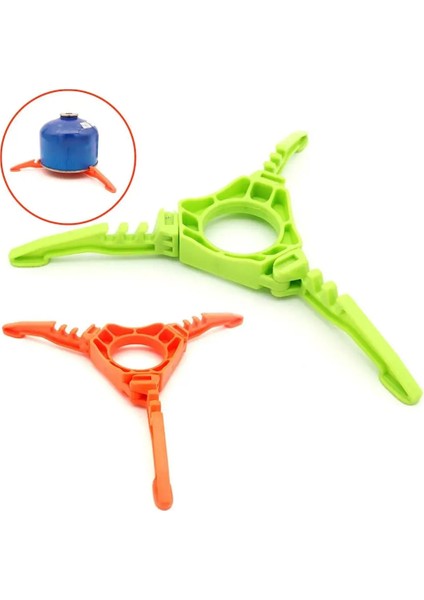 Yeşil Stil Açık Soba Gaz Tankı Braketi Gaz Brülörü Kamp Şişesi Raf Standı Tripod Katlanır Teneke Kutu Standı (Yurt Dışından) fiyatları