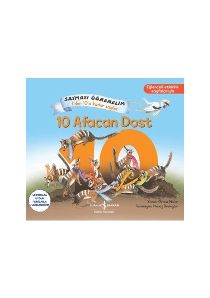 10 Afacan Dost – Saymayı Öğrenelim 1’den 10’a Kadar Sayılar