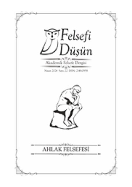 Felsefi Düşün Sayı:22 Ahlak Felsefesi