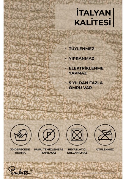 Lastikli Esnek ve Yıkanabilir 4 Kişilik Koltuk Örtüsü Çekyat Kanepe Kılıfı - Bej