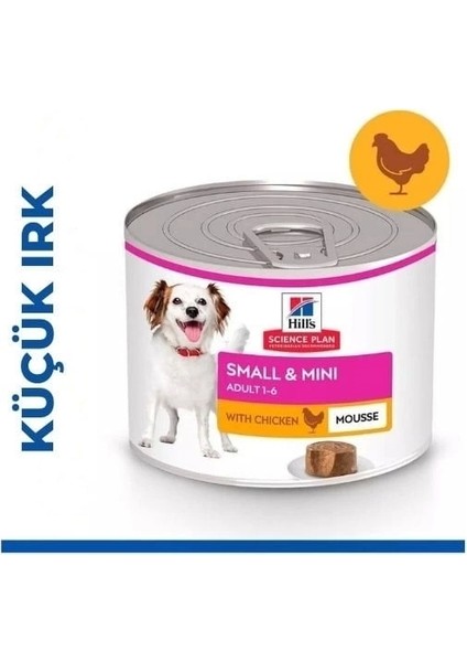 Hills Adult Tavuklu Küçük Irk Yetişkin Konserve Köpek Maması 200 gr