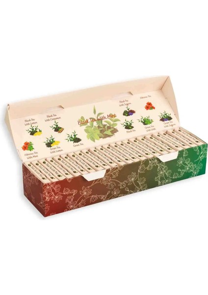 Naneli Siyah Çay 25'li