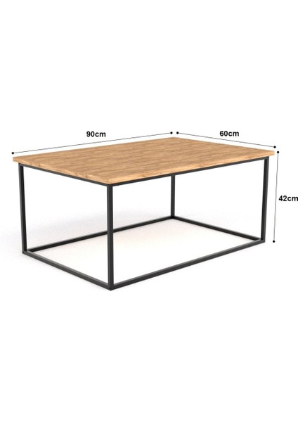 Martina Orta Sehpa | Siyah | 90X60X40 cm fırsatları