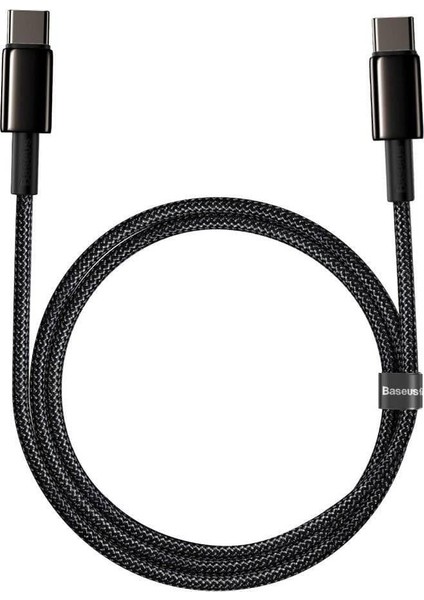 Tungsten Gold Hızlı Şarj Data Kablosu Type-C To Type-C 100W 2m Siyah fiyatları