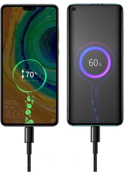 Tungsten Gold Hızlı Şarj Data Kablosu Type-C To Type-C 100W 2m Siyah indirimleri