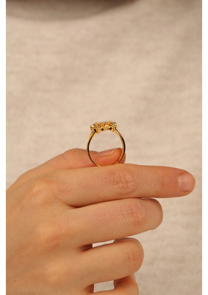 Dorikalı Tektaş Altın Yüzük ÇGLY0032 fırsatları