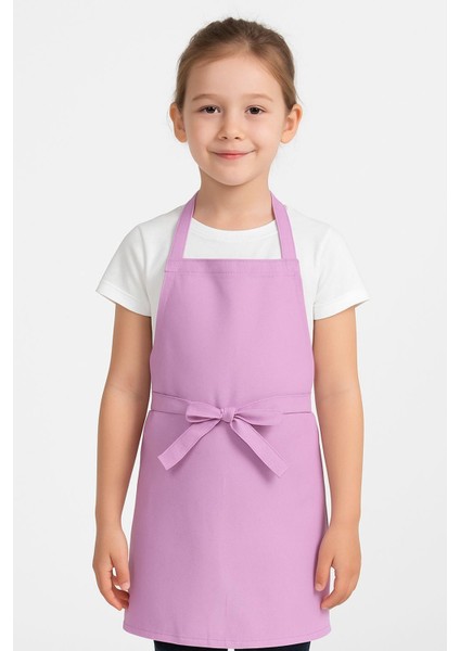 Askılı Çocuk Önlüğü 1 No - 120 Pembe