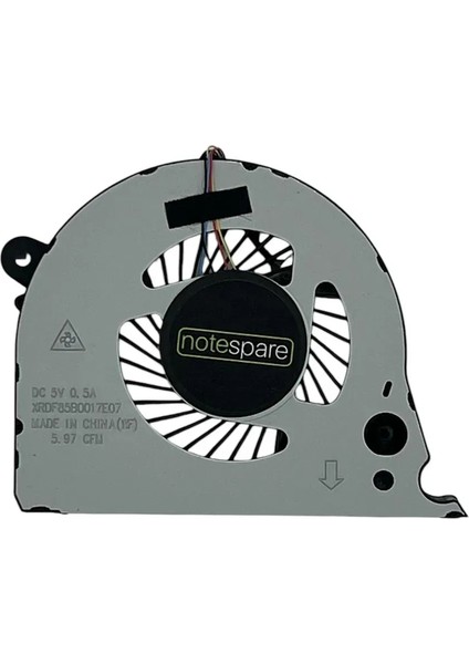 Dell Uyumlu Inspiron Gaming 7577 P72F, 7577 P72F001 Cpu Fan, Işlemci Fanı