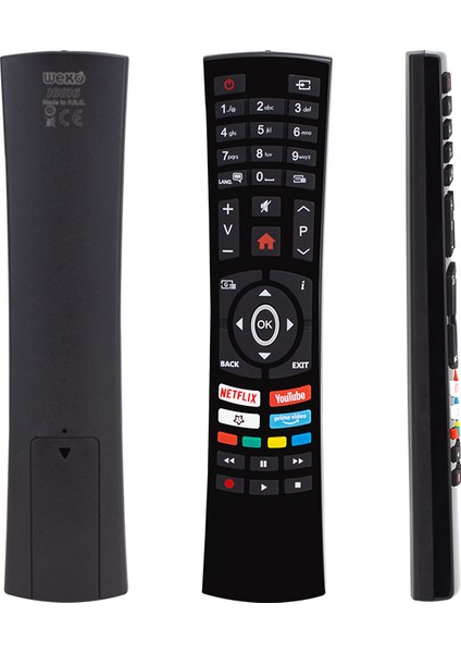 Vestel * Hı-Level Netflıx-Youtube-Prıme Vıdeo Tuşlu Lcd-Led Tv Kumanda (RC4390P-30101765) Yazısız (5067)
