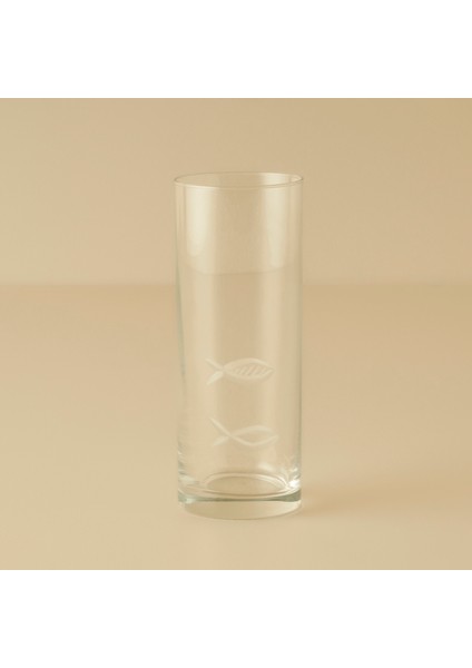 Marine Kesme 6'lı Rakı Bardağı Naturel (180 cc)