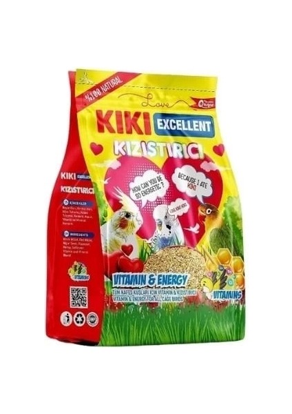 Kiki Excellent Kızıştırıcı Kuş Yemi 150 gr