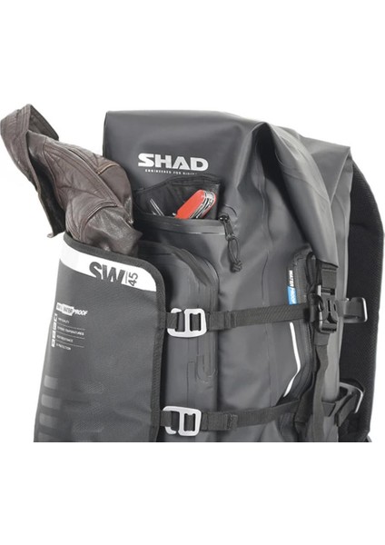 SW45 Motosiklet Sırt Çantası / Arka Soft Çanta X0SW45