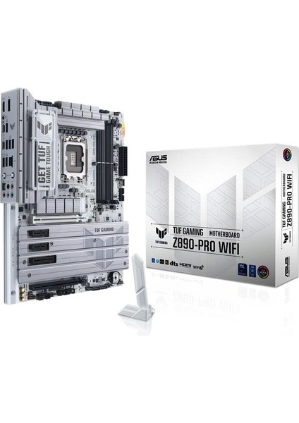 Asus Tuf Gamıng Z890-PRO Wıfı Ddr5 9066MT/S 1xhdmı 1xdp 2xusb Type-C 4xm.2 Atx 1851P (Intel Ultra Processors Serıes 2)